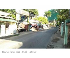 SL23-00864, ေရႊႏွင္းဆီလမ္း 9မိုင္တြင္ ေျမကြက္ေရာင္းရန္ ရွိပါသည္။