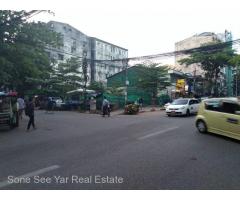 Kyun Taw Street (RL9-001043), For Rent Land, Kyun Taw Street & Ma Kyi Kyi Street, Sanchaung Tsp