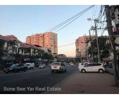 Shwe Gone Taing Road (SL 23-001142) For Sale Land @ Bahan Tsp.