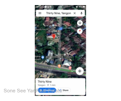Phaung Daw Oo Street (SL 16-001221) For Sale Land @ Bahan Tsp.