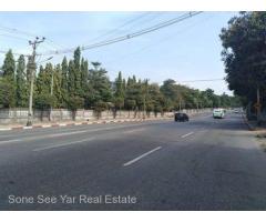 Kabar Aye Main Road , ( SL 21 - 001235) , For Sale Land @ Mayangone Tsp.