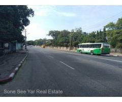 Kabar Aye Main Road , ( SL 21 - 001237) , For Sale Land @ Mayangone Tsp.