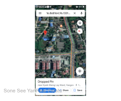 Near Min Dhama Junction , ( SH 11 - 001229) , For Sale House @ Mayangone Tsp.