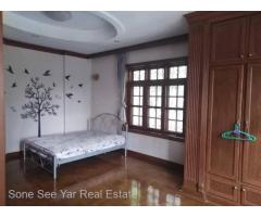 SH16-001842, For Sales House, Bahan Tsp, ဗဟန္းၿမိဳ႕နယ္တြင္ လုံးခ်င္းအိမ္ ေရာင္းရန္ရွိပါသည္။