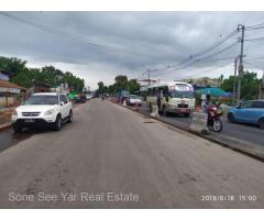 (SL8-001882),For Sale Land,Thanlyin Township တြင္ေျမကြက္ေရာင္းရန္ရွိသည္။