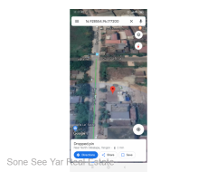 RIZ2-001979, For Rent, ေရႊေပါက္ကံစက္မႈဇုန္တြင္ ႏွစ္ထပ္ အေဆာက္အဦးပါ ေျမကြက္ငွားရန္ရွိပါသည္။