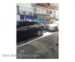 SH21-002594,For Sale,Shwe Taung Kyar Road,Bahan TSPတြင္လံုးခ်င္းအိမ္2RCေရာင္းရန္ရွိသည္။