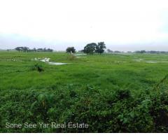 SL7-002647, For Sales Land, No.7 Road, Mingalardon Tsp တြင္ ေျမကြက္ (80 ဧက) ေရာင္းရန္ရွိပါသည္။