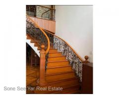 SH7-002747, For Sales House, ဦးေအာင္ကိန္းလမ္း၊ ဗဟန္းၿမိဳ႕နယ္ တြင္ လုံးခ်င္းအိမ္ ေရာင္းရန္ရွိပါသည္။