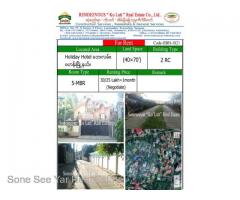(RH 9-00848) Holiday Hotel ေဘးလမ္း၊ ဗဟန္းၿမိဳ႕နယ္