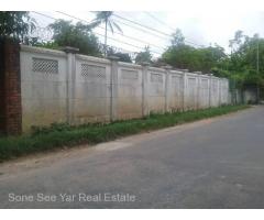 Sale land Inyarmyaing Street Bahan Town Ship Yangon