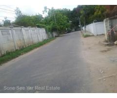 Sale land Inyarmyaing Street Bahan Town Ship Yangon