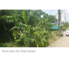 Sale Land Pinlon Main Road 40’*60’ ( North Dagon TSW )
